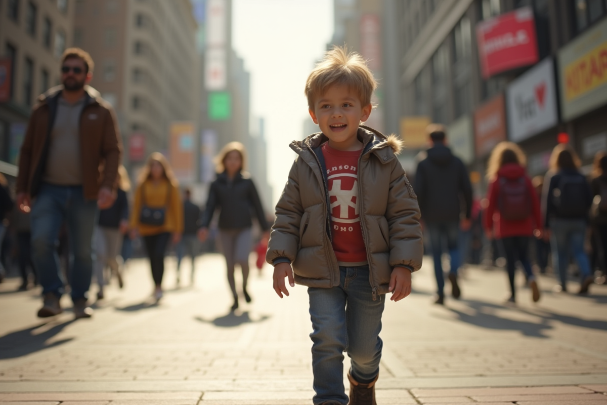 enfant seul