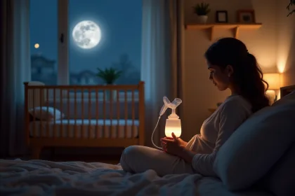 Tirer son lait la nuit pour optimiser la lactation