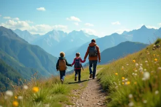 Randonnée en famille au col d'Ibardin avec paysages magnifiques