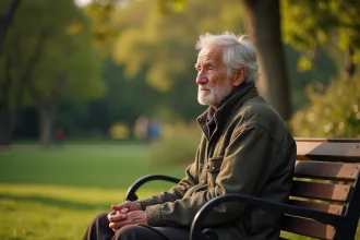 Un homme réfléchissant sur les inégalités sociales et la pauvreté
