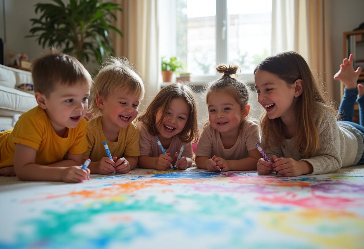 enfants dessin